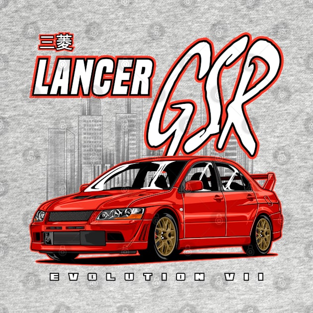 Lancer EVO VII by WINdesign